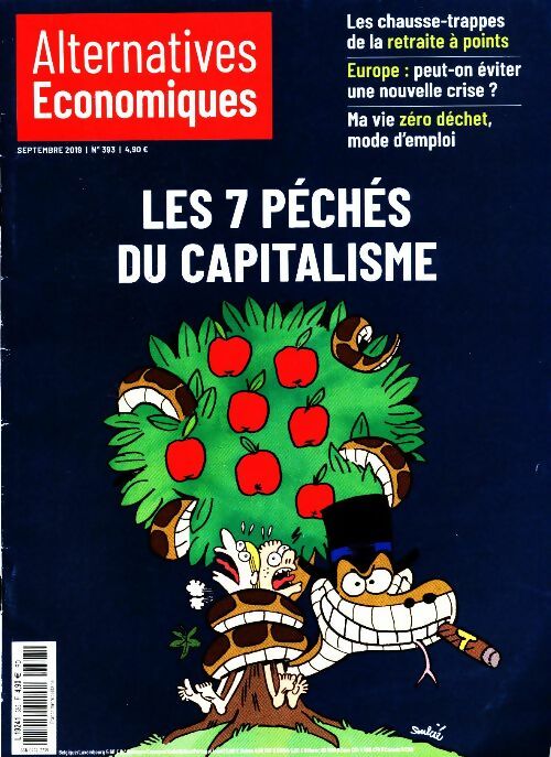 Alternatives économiques n°393 : Les 7 péchés du capitalisme - Collectif -  Alternatives économiques - Livre