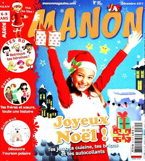 Manon n°95 : Joyeux Noël ! - Collectif -  Manon - Livre