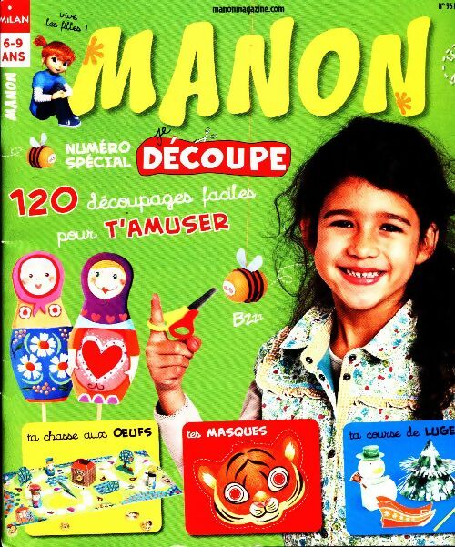 Manon n°96 : 120 découpages - Collectif -  Manon - Livre
