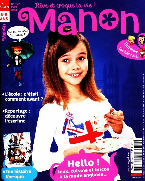 Livrenpoche : Manon n°107 : Hello ! - Collectif - Livre