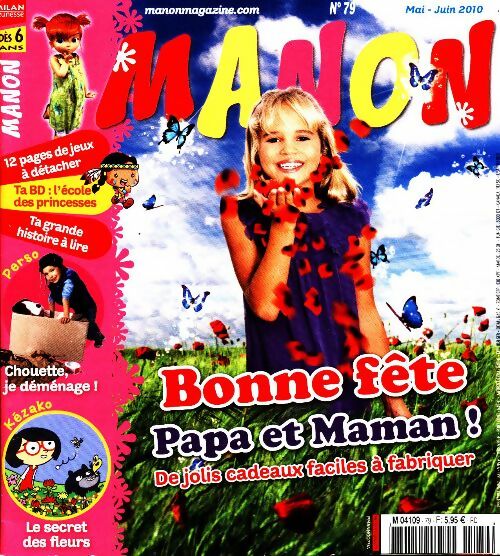 Livrenpoche : Manon n°79 : Bonne fête Papa et Maman ! - Collectif - Livre