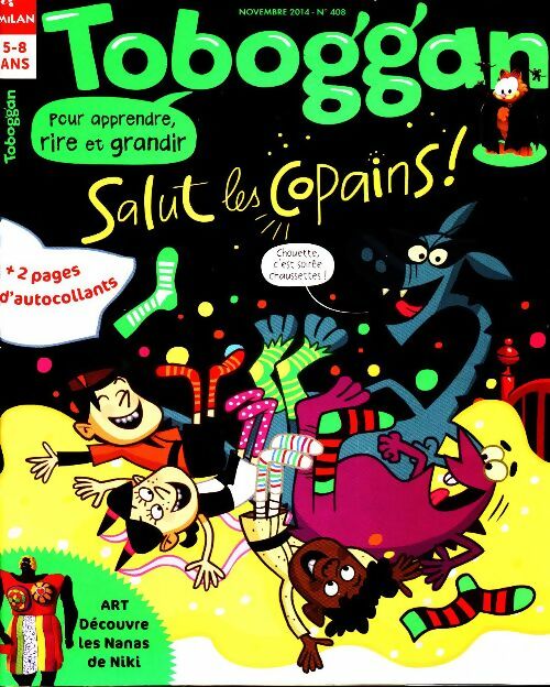 Livrenpoche : Toboggan n°408 : Salut les copains ! - Collectif - Livre