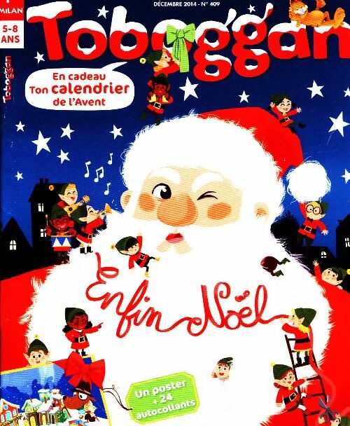 Livrenpoche : Toboggan n°409 : Enfin Noël - Collectif - Livre