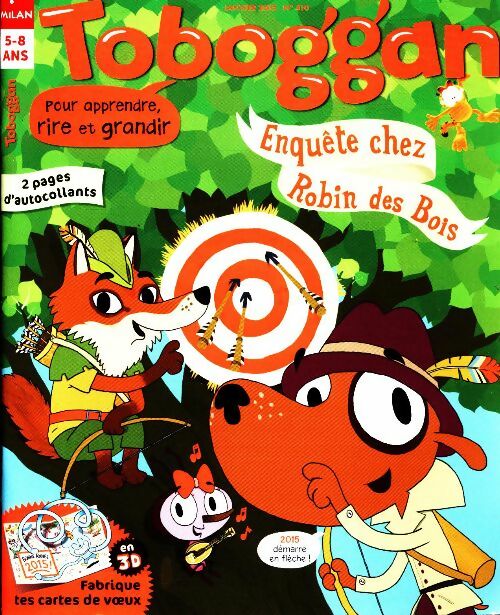 Livrenpoche : Toboggan n°410 : Enquête chez les Robin des Bois - Collectif - Livre