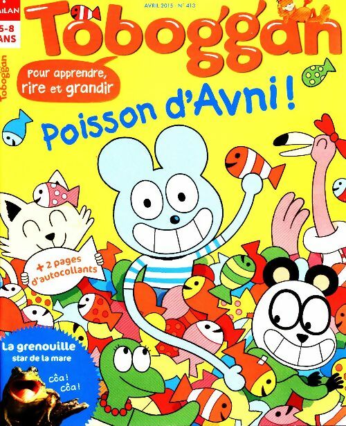 Livrenpoche : Toboggan n°413 : Poisson d'Avni ! - Collectif - Livre