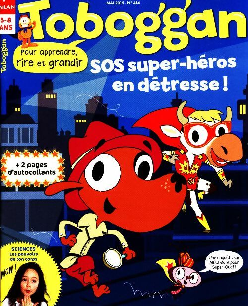 Livrenpoche : Toboggan n°414 : SOS super-héros en détresse ! - Collectif - Livre