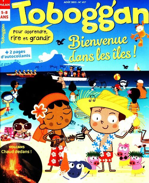 Livrenpoche : Toboggan n°417 : Bienvenue dans les îles - Collectif - Livre