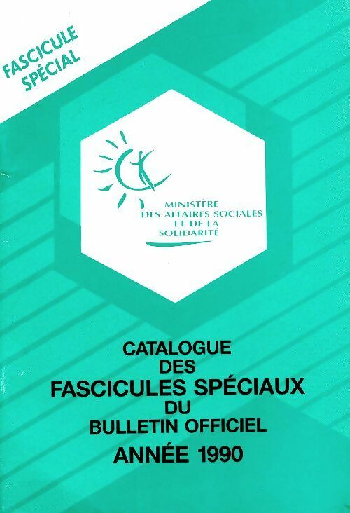 Livrenpoche : Catalogue des fascicules spéciaux du bulletin officiel 1990 - Collectif - Livre