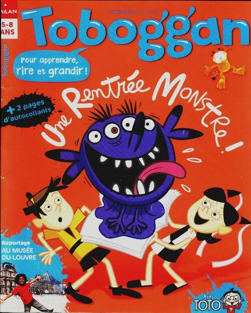 Livrenpoche : Toboggan n°382 : Une rentrée monstre - Collectif - Livre