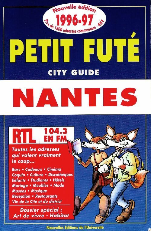 Nantes 1996-97 - Collectif -  Le Petit Futé - Livre
