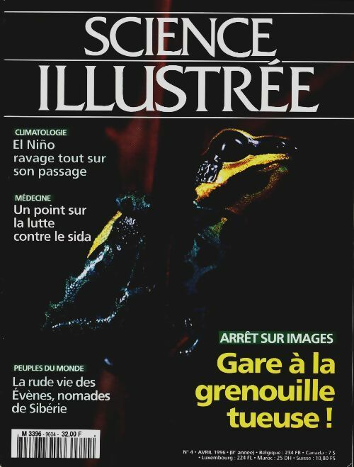 Livrenpoche : Science illustrée n°4 (8e année) : Gare à la grenouille tueuse ! - Collectif - Livre