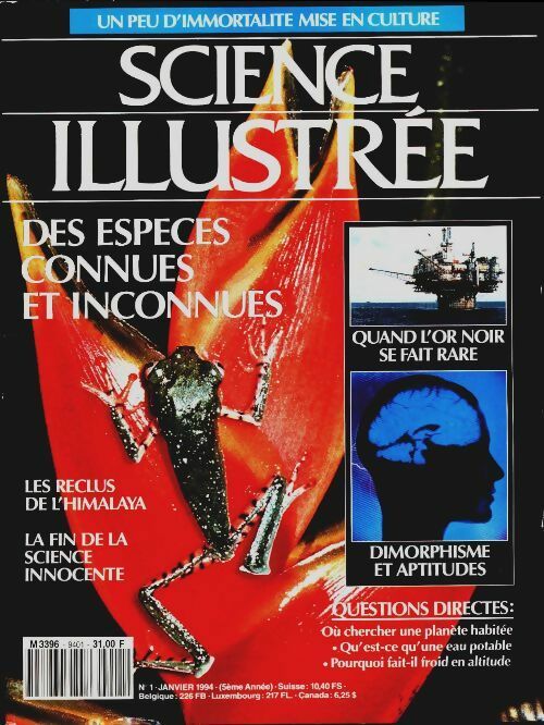 Livrenpoche : Science illustrée n°1 (5e année) : Des espèces connues et inconnues - Collectif - Livre