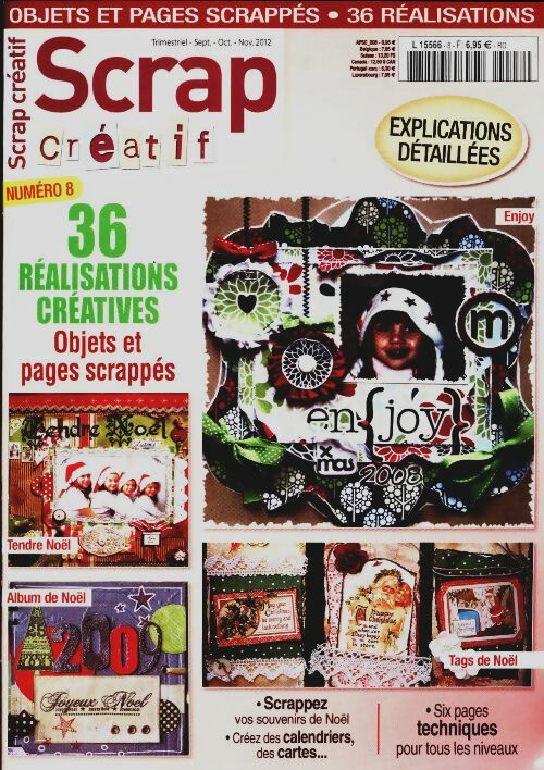 Livrenpoche : Scrap créatif n°8 - Collectif - Livre
