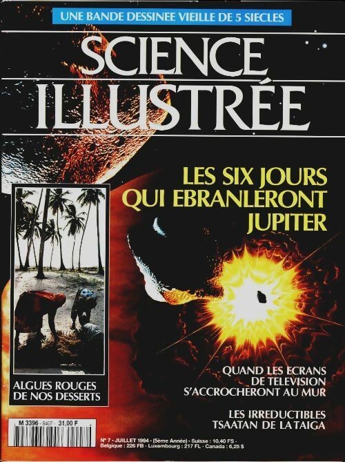 Livrenpoche : Science illustrée n°7 (5e année) : Les six jours qui ébranleront Jupiter - Collectif - Livre