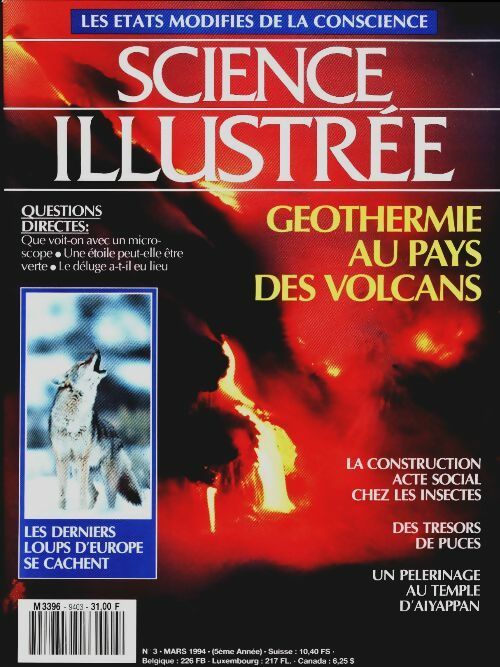 Livrenpoche : Science illustrée n°3 (5e année) : Géothermie au pays des volcans - Collectif - Livre