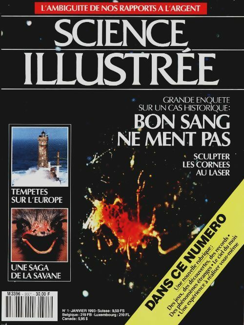 Livrenpoche : Science illustrée n°1 (4e année) : Bon sang ne ment pas - Collectif - Livre