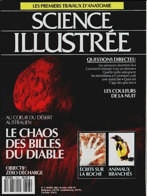 Livrenpoche : Science illustrée n°3 (4e année) : Le chaos des billes du diable - Collectif - Livre