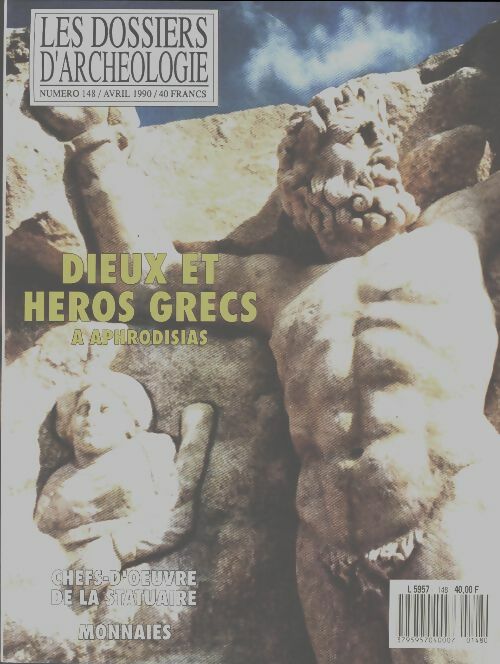 Livrenpoche : Les dossiers d'archéologie n°148 : Dieux et héros grecs - Collectif - Livre