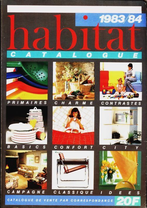 Livrenpoche : Catalogue Habitat 1983-1984 - Collectif - Livre