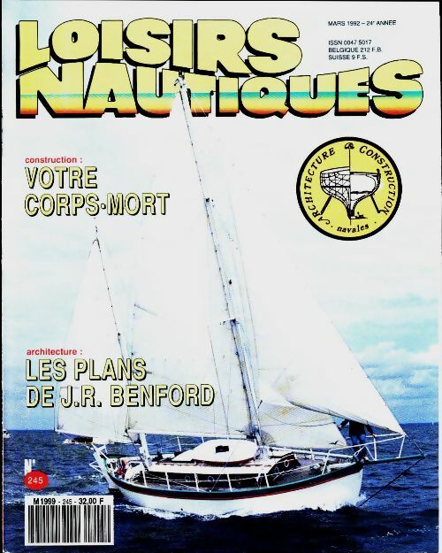 Livrenpoche : Loisirs nautiques n°245 : Votre corps-mort - Collectif - Livre