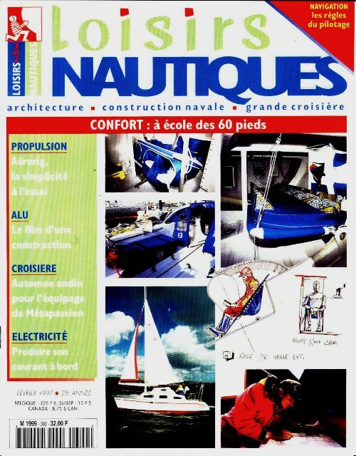 Livrenpoche : Loisirs nautiques n°302 : Confort à l'école des 60 pieds - Collectif - Livre