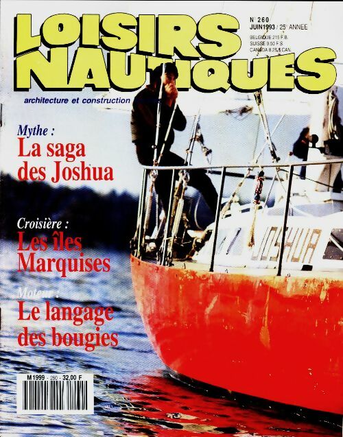 Livrenpoche : Loisirs nautiques n°260 : La saga des Joshua / Les îles Marquises - Collectif - Livre