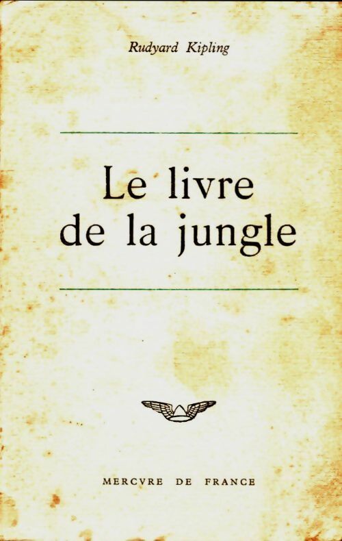 Livrenpoche : Le livre de la jungle - Rudyard Kipling - Livre