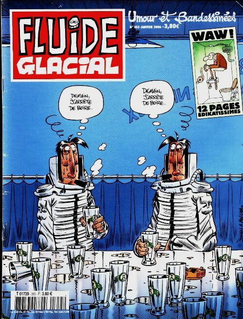 Livrenpoche : Fluide Glacial n°355 - Collectif - Livre