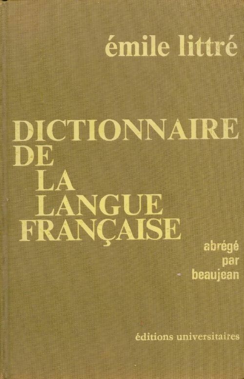 Livrenpoche : Dictionnaire de la langue française - A. Beaujean - Livre