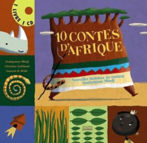 10 contes d'Afrique Tome II : avec CD - Laurent De Wilde -  Milan jeunesse - Livre