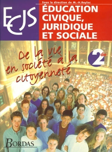 Livrenpoche : Education civique, juridique et sociale Seconde - Collectif - Livre