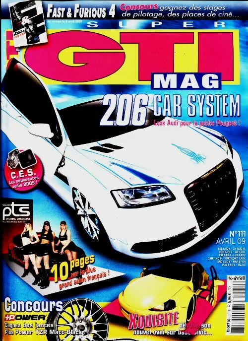 Livrenpoche : GTO Mag n°111 : 206 car system - Collectif - Livre