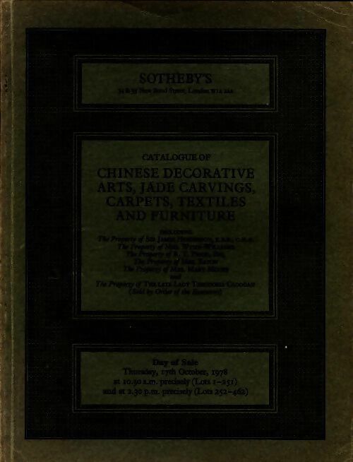 Livrenpoche : Catalogue of chinese arts - Collectif - Livre