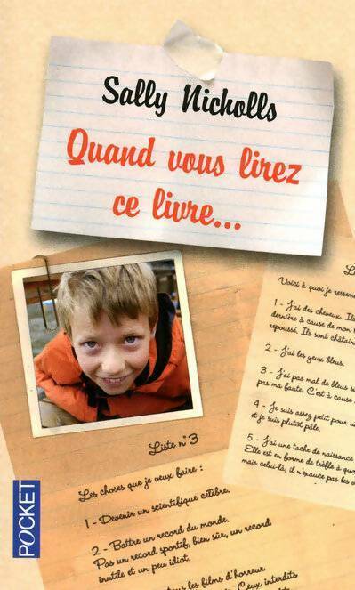 Livrenpoche : Quand vous lirez ce livre... - Nicholls Sally - Livre