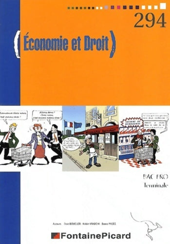 Livrenpoche : Economie et droit Terminale bac pro - Hakim Kradchi - Livre