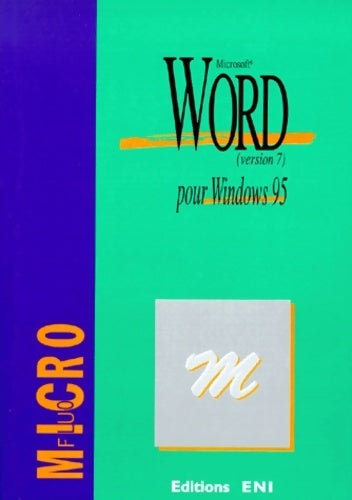 Word version 7 pour Windows 95 - Corinne Hervo -  Micro Fluo - Livre