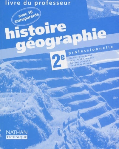 Livrenpoche : Histoire géographie seconde professionnelle. Livre du professeur - Collectif - Livre