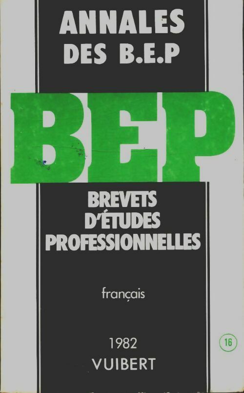 Livrenpoche : Français BEP 1982 - Collectif - Livre