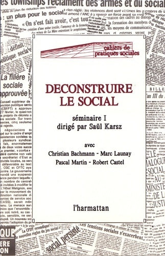 Livrenpoche : Déconstruire le social - Collectif - Livre