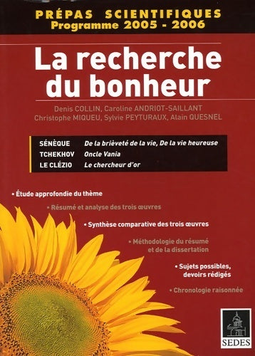Livrenpoche : La recherche du bonheur - Collectif - Livre