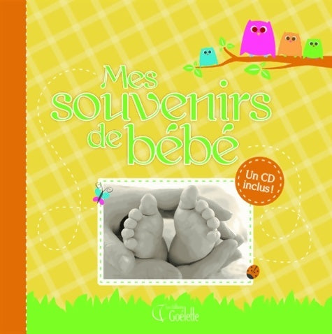 Livrenpoche : Mes souvenirs de bébé. CD inclus - Collectif - Livre