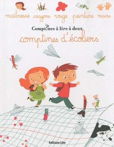 Livrenpoche : Comptines d'écoliers - Charlie Pop - Livre