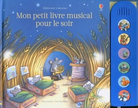 Livrenpoche : Mon petit livre musical pour le soir - Fiona Watt - Livre