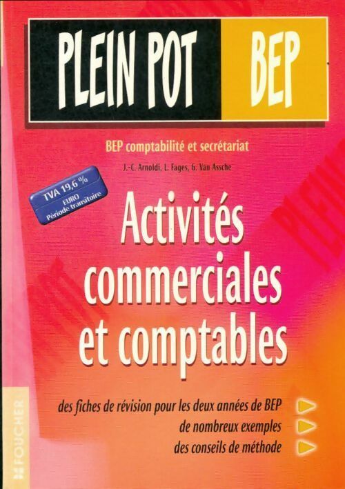 Livrenpoche : Activités commerciales et comptables BEP - Arnoldi - Livre