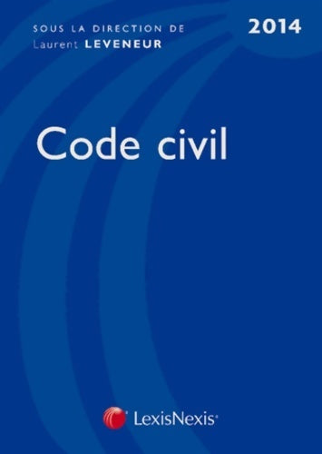 Livrenpoche : Code civil 2014 - Laurent Leveneur - Livre