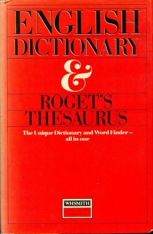 Livrenpoche : English dictionary & Roget's Thesaurus - Collectif - Livre