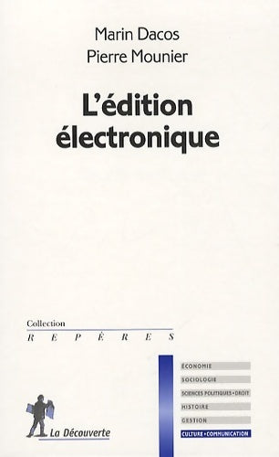 Livrenpoche : L'édition électronique - Pierre Mounier - Livre