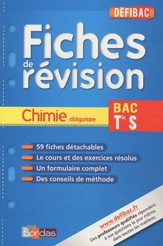 Livrenpoche : Chimie Terminale S - Jean-Claude Paul - Livre