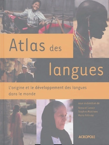Livrenpoche : Atlas des langues - Bernard Comrie - Livre