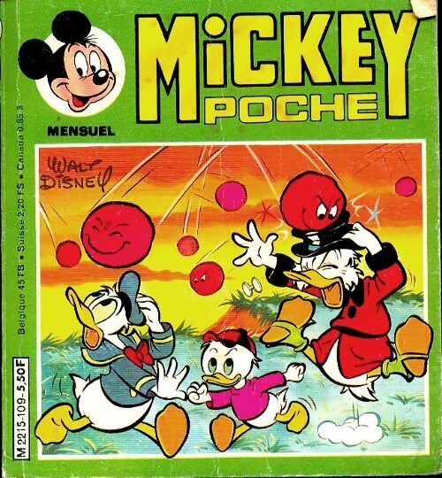 Livrenpoche : Mickey poche n°109 - Collectif - Livre